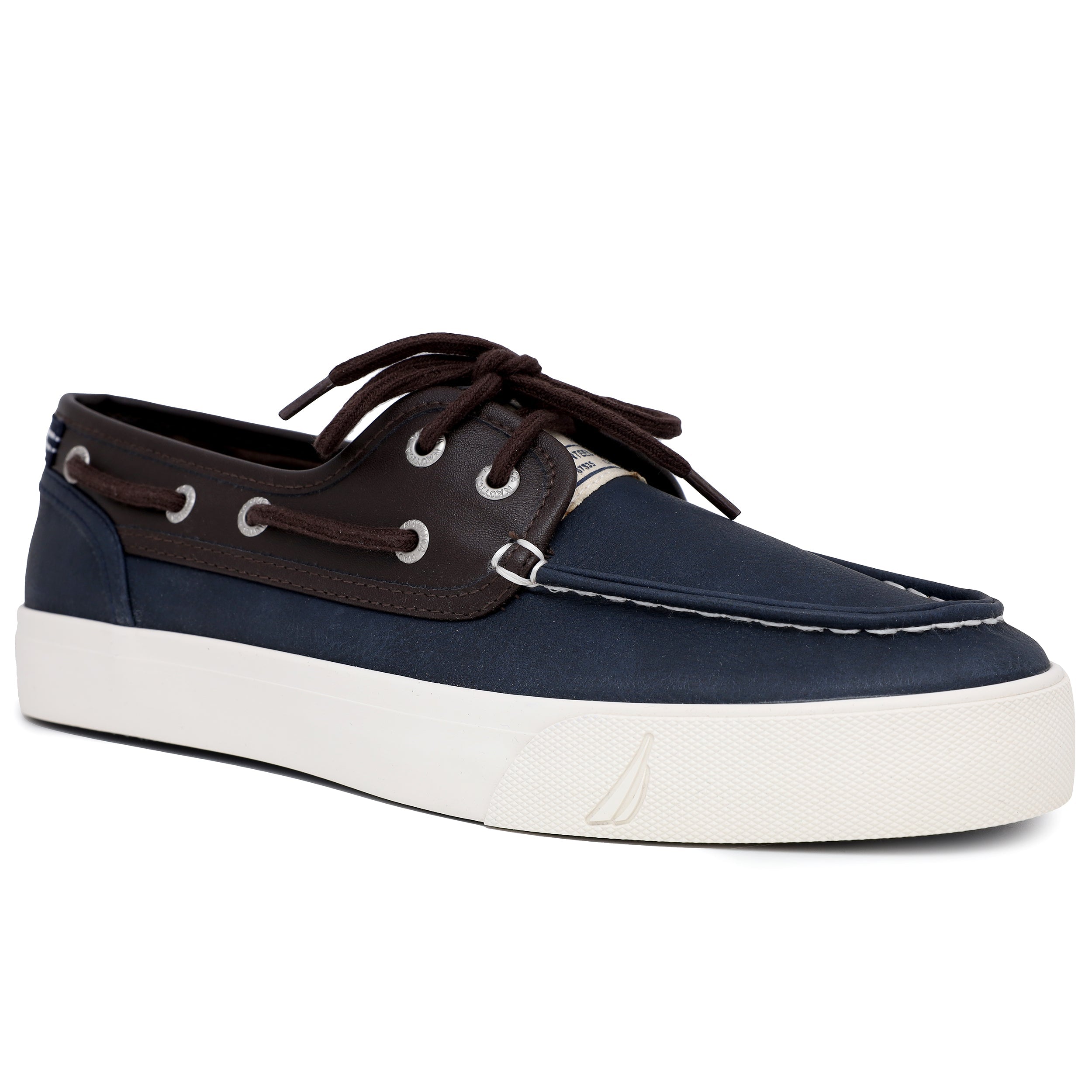  Nautica Spinnaker Mix Boat Shoe - Tan - Bonton