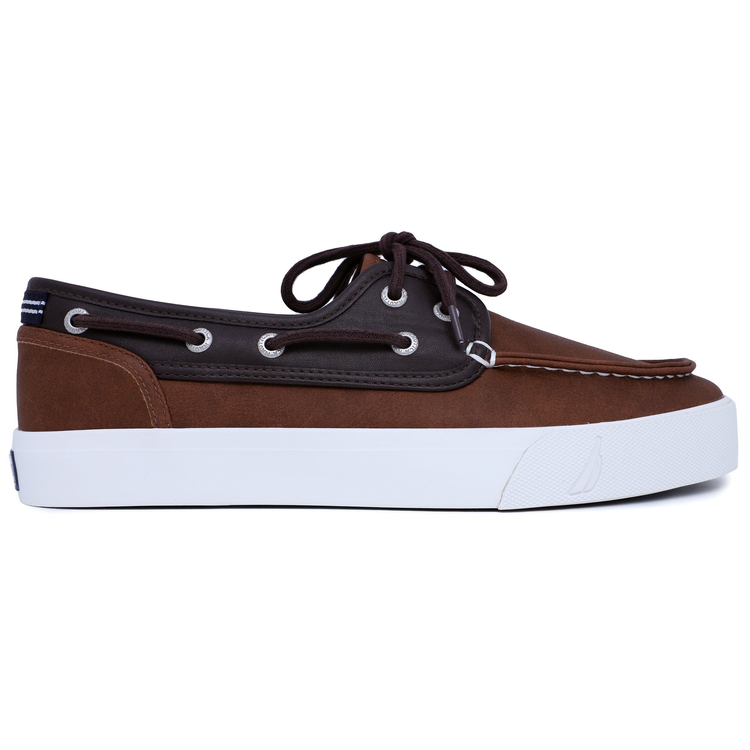  Nautica Spinnaker Mix Boat Shoe - Tan - Bonton