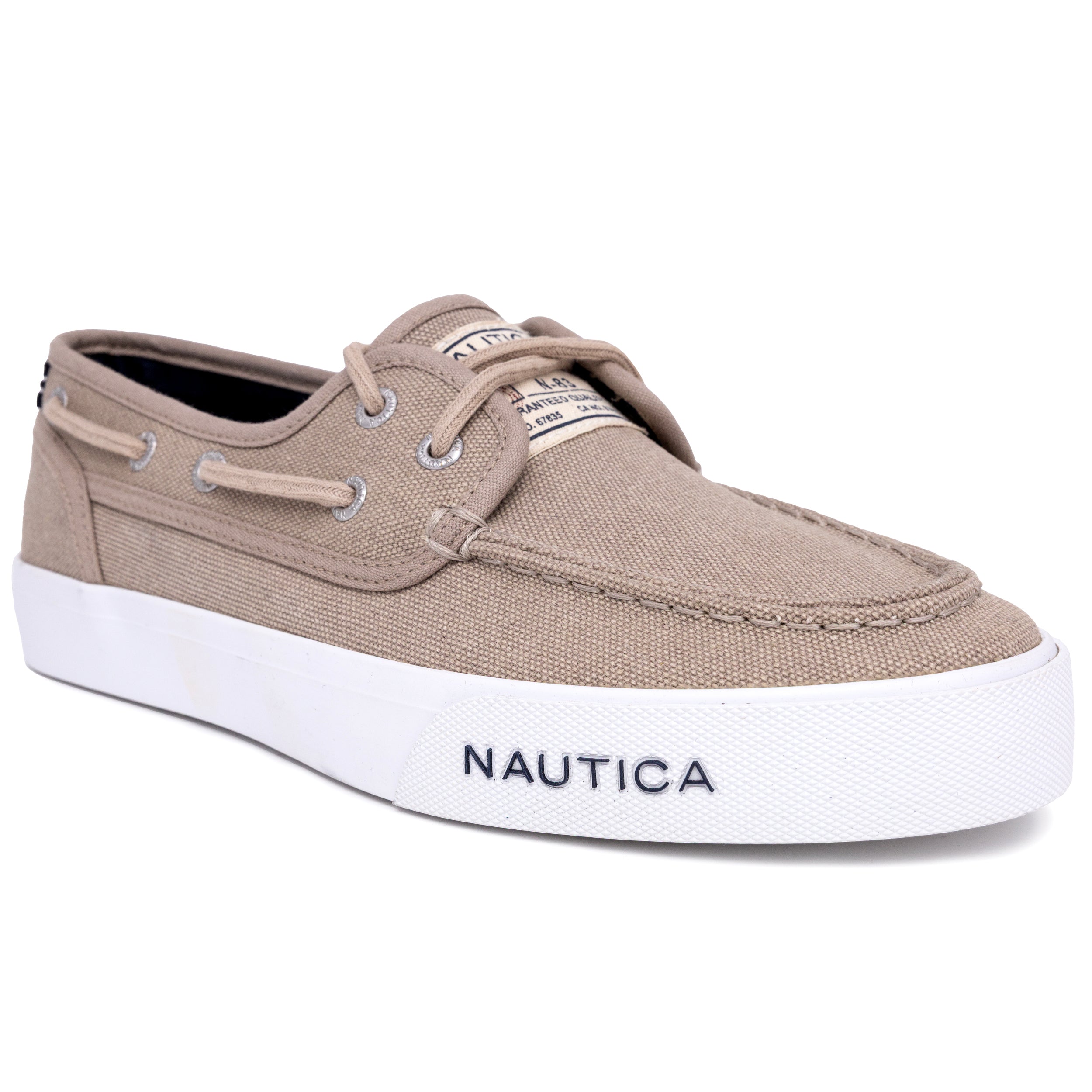  Nautica Spinnaker Mix Boat Shoe - Tan - Bonton