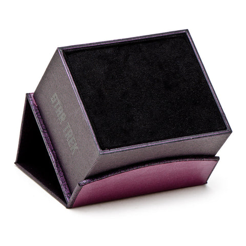 Two Tone Star Trek Delta Shield Cufflinks