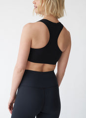 Sun Racer-Back Double Layered Sports Tank Bra