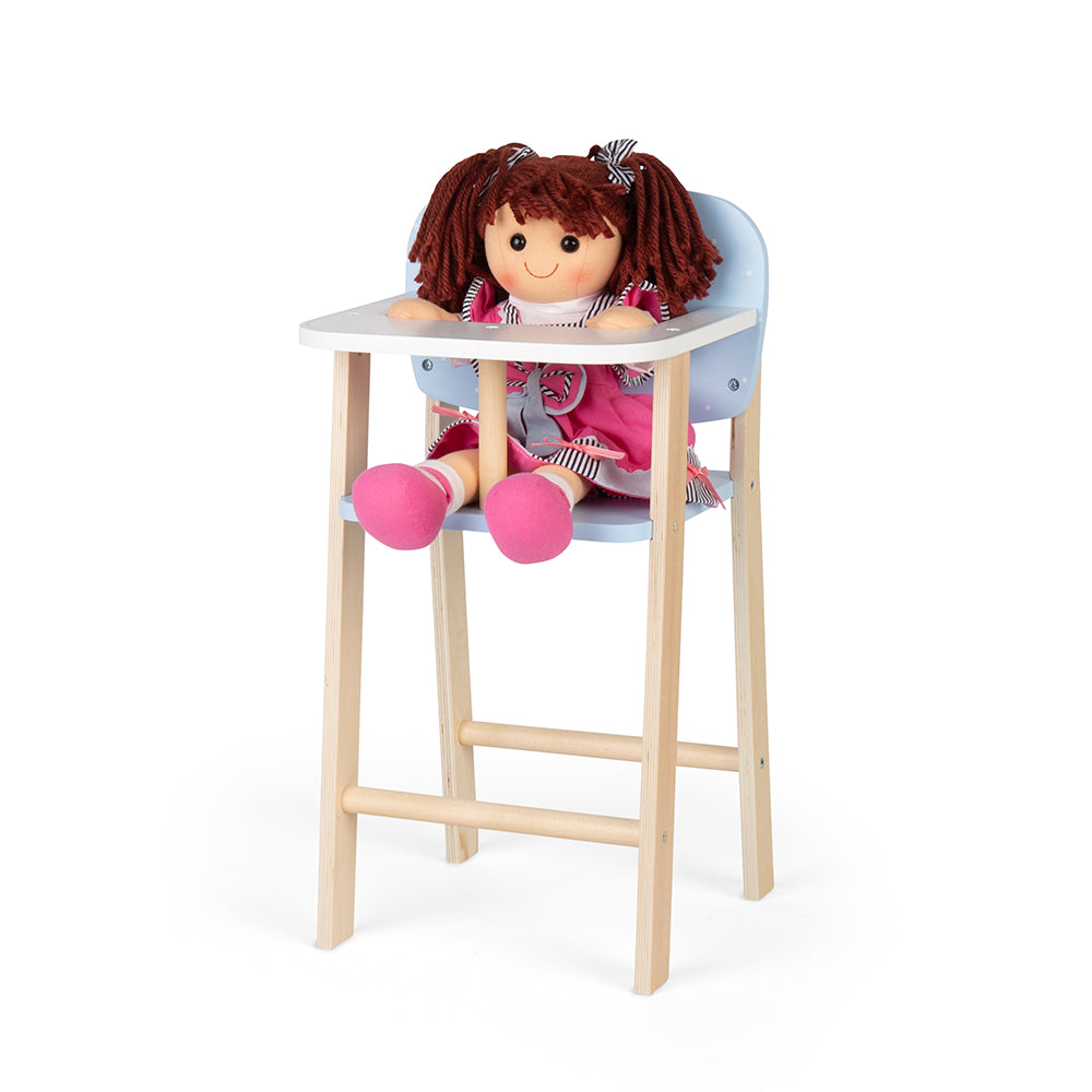  Bigjigs Toys Tidlo Doll's High Chair by Bigjigs Toys US - Default Title - Bonton