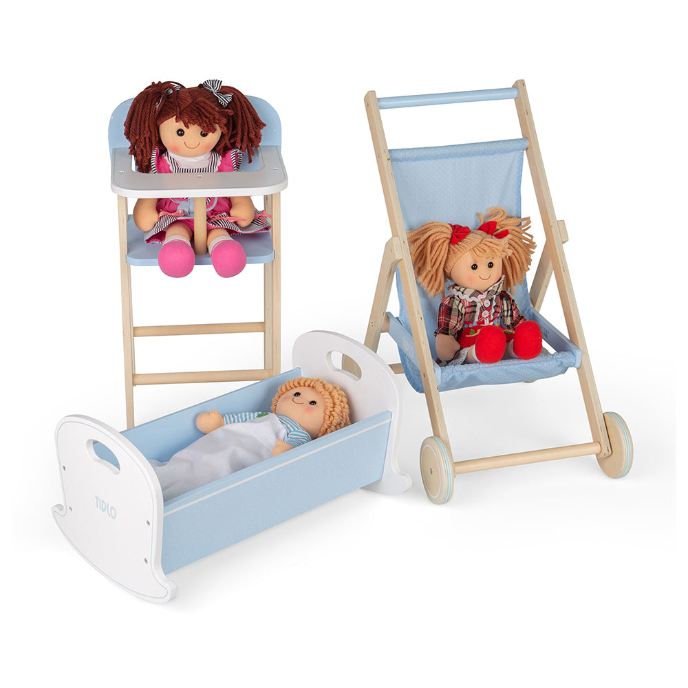  Bigjigs Toys Tidlo Doll's High Chair by Bigjigs Toys US - Default Title - Bonton