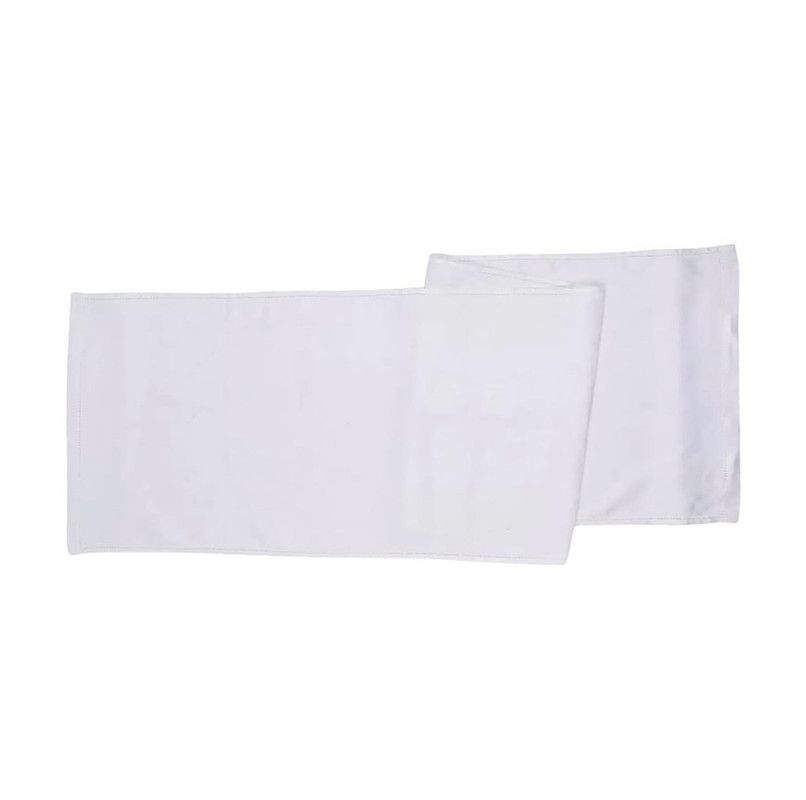  French Home Arboretum Linen Table Runner White - White - Bonton