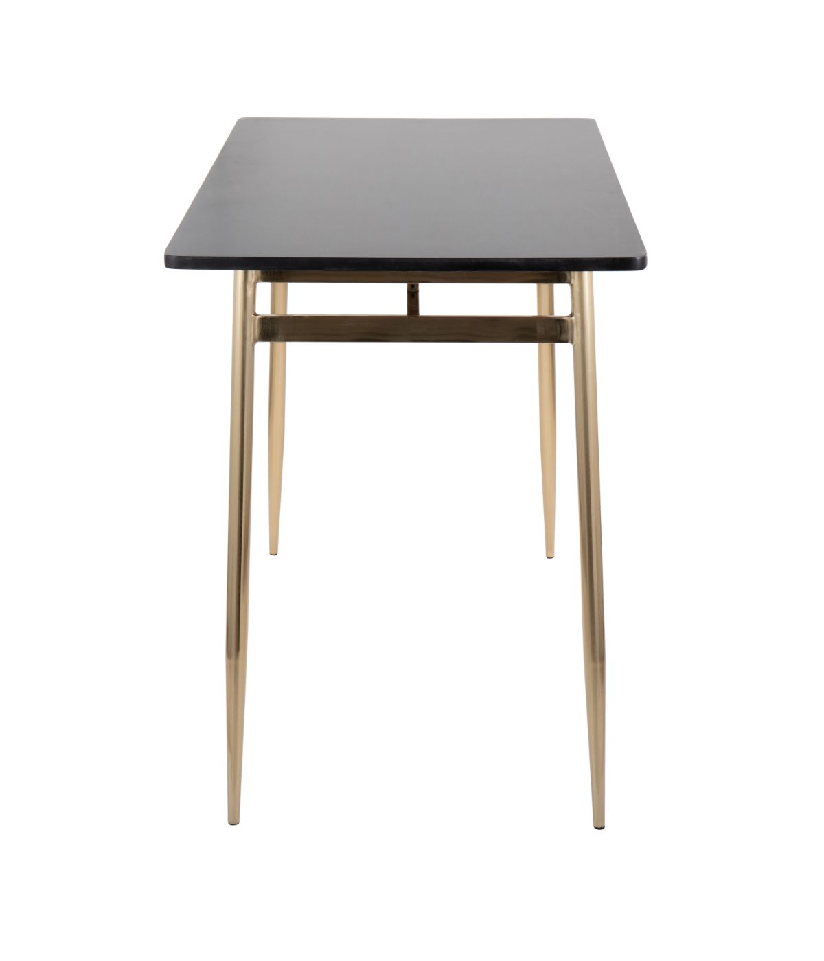 Marcel Counter Table Gold & Black