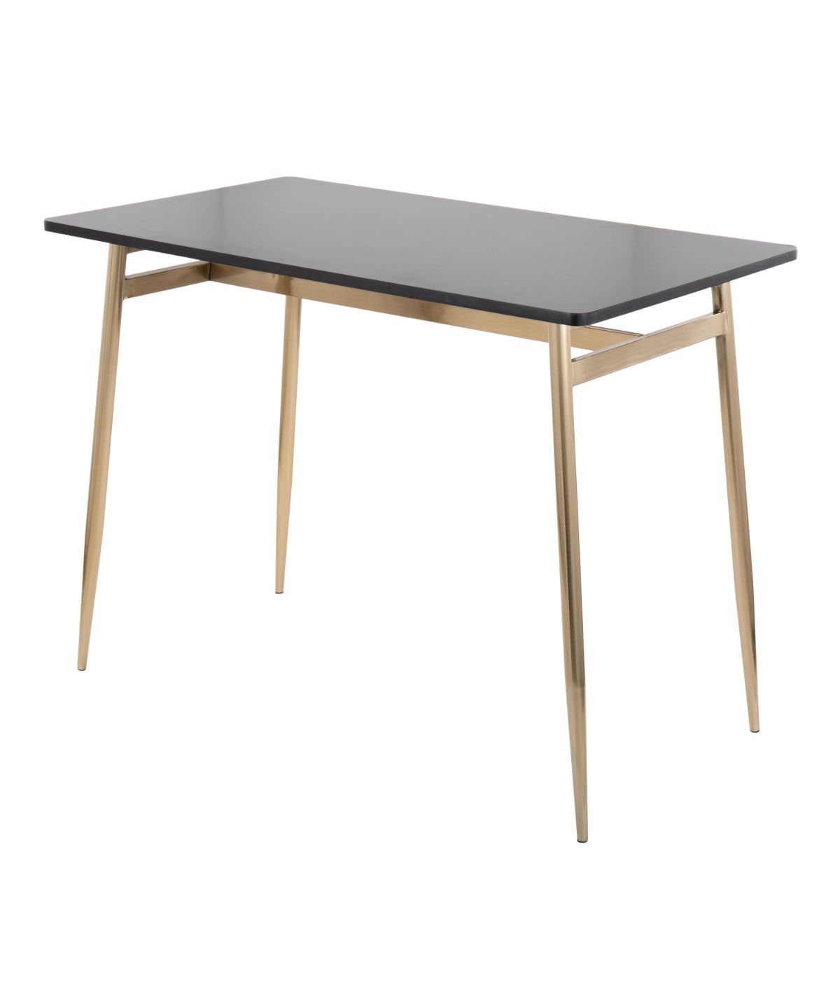 Marcel Counter Table Gold & Black