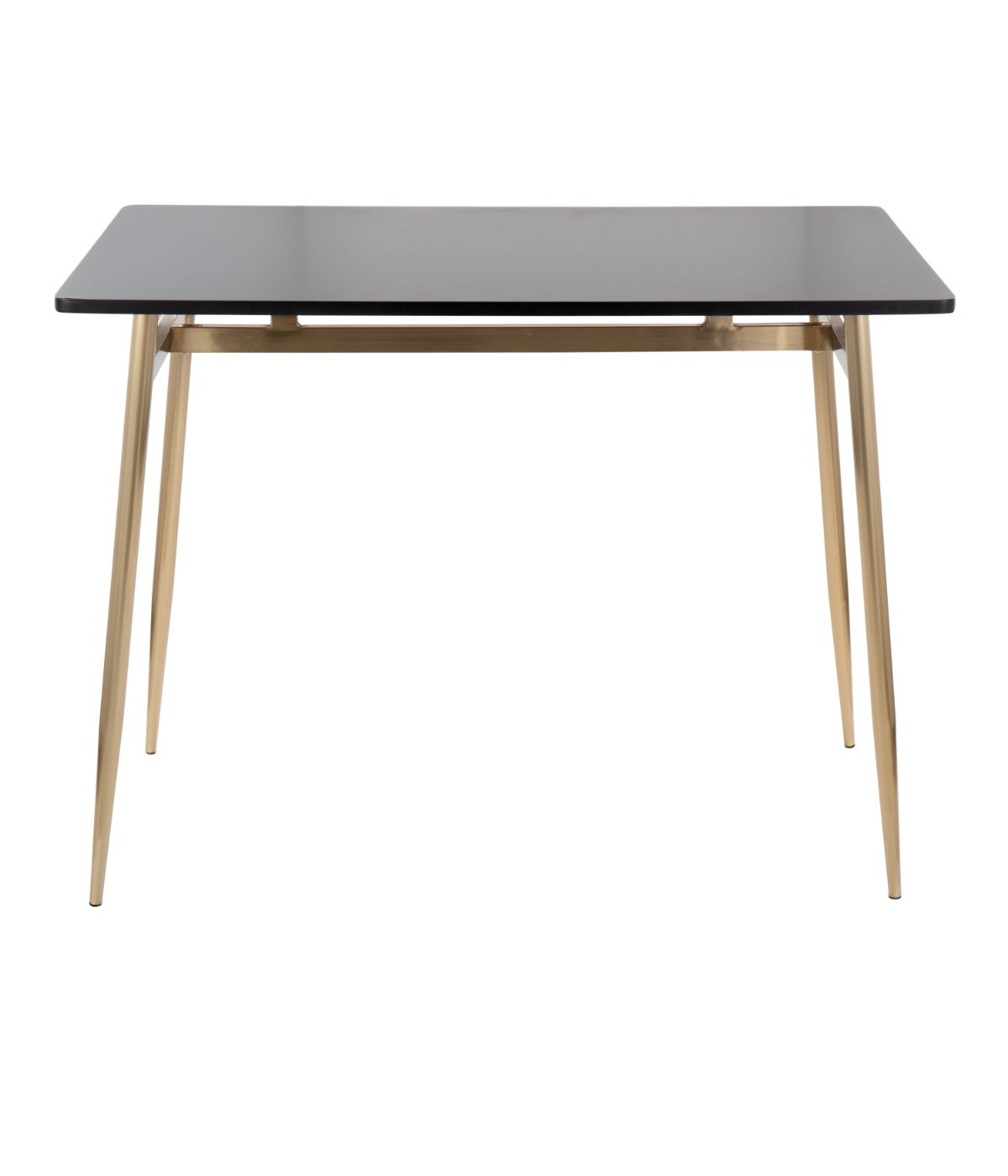  LumiSource Marcel Counter Table Gold & Black - Gold & Black - Bonton