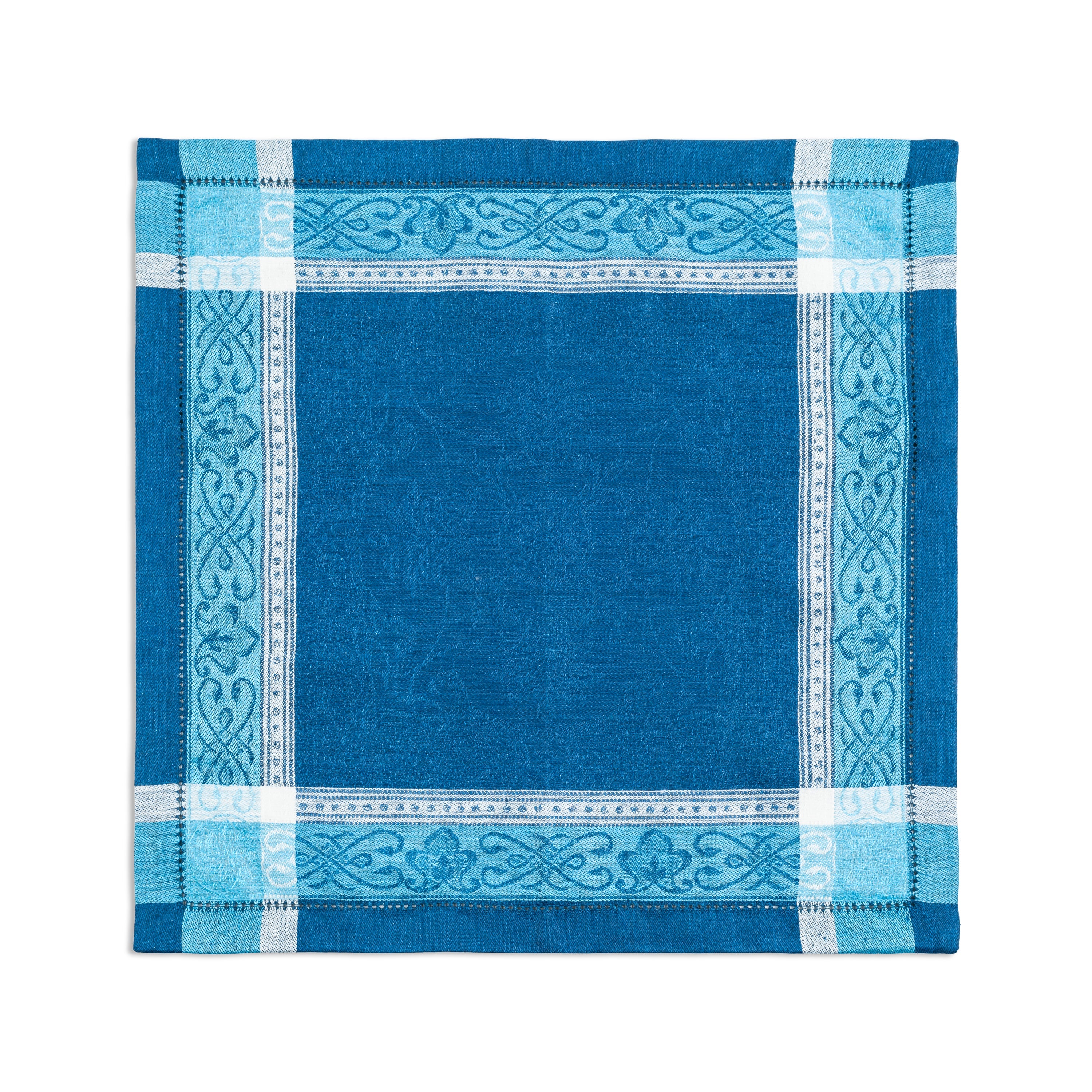  French Home Astra Set of 6 Linen Napkins – Shades of Blue - Default Title - Bonton