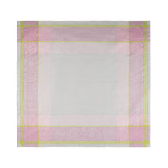 Cleopatra Linen Tablecloth Shades of Gray