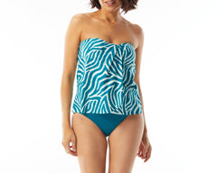 Clarity Bandeau Tankini Top 2