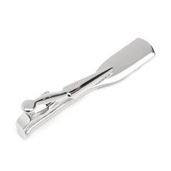 Sterling Crew Oar Chevron Pattern Tie Bar