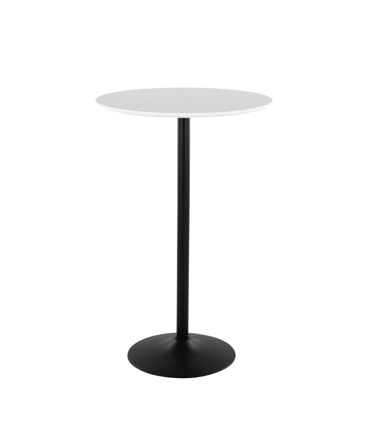  LumiSource Pebble Table Black & White - Black & White - Bonton