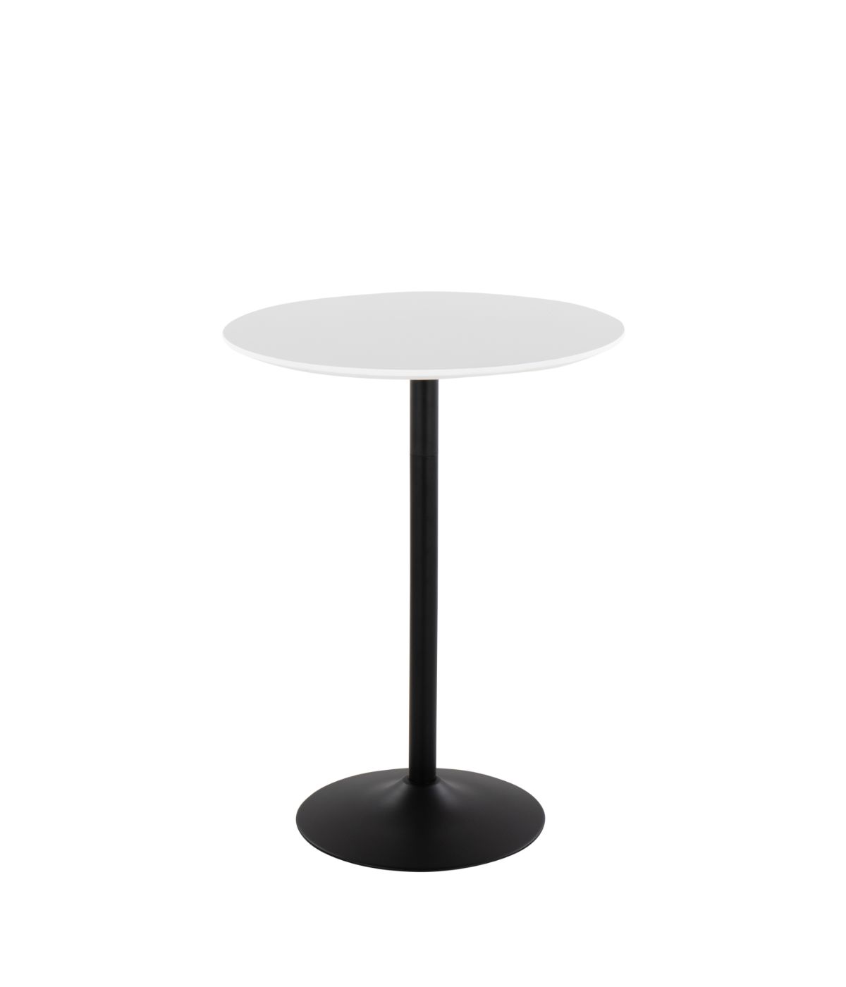  LumiSource Pebble Table Black & White - Black & White - Bonton