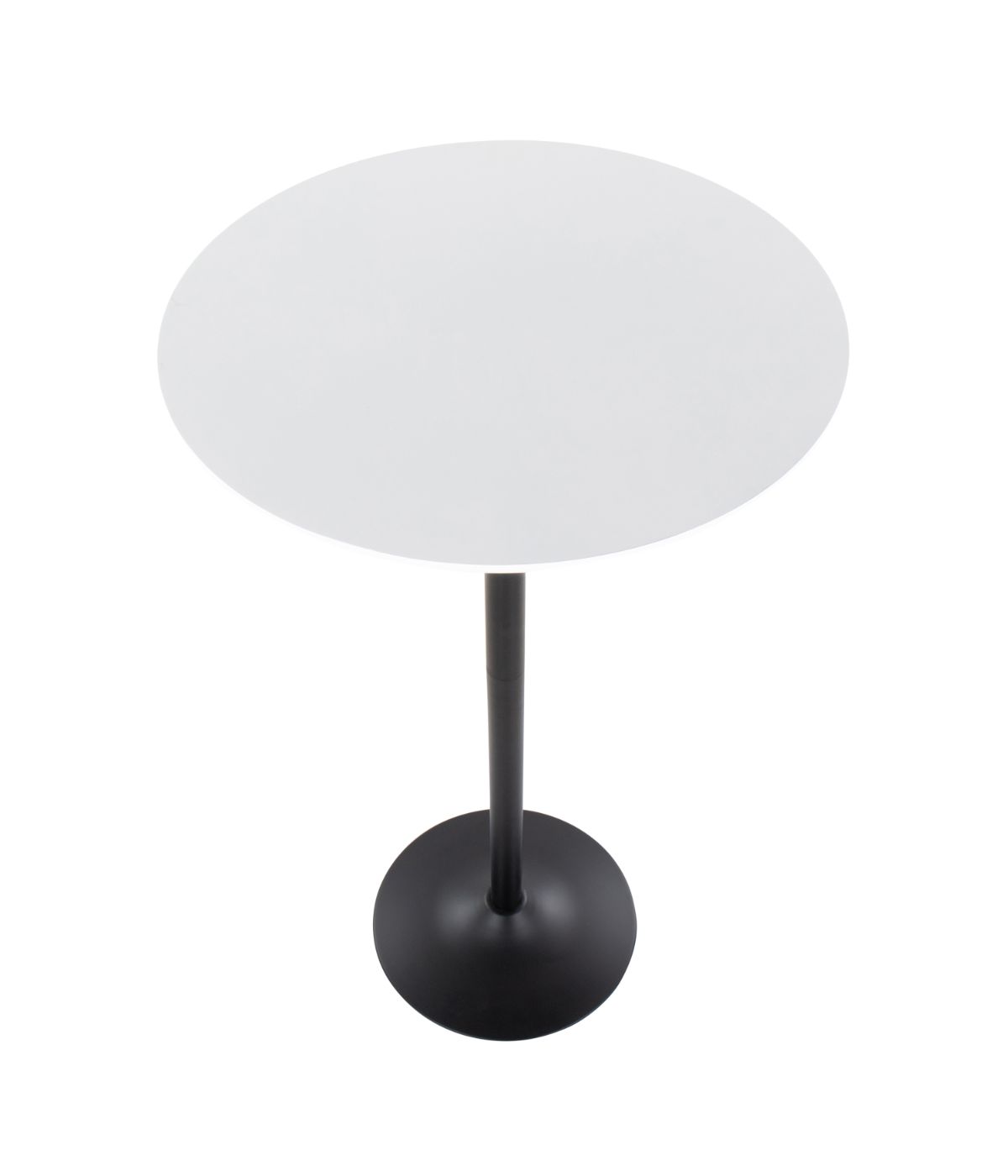  LumiSource Pebble Table Black & White - Black & White - Bonton