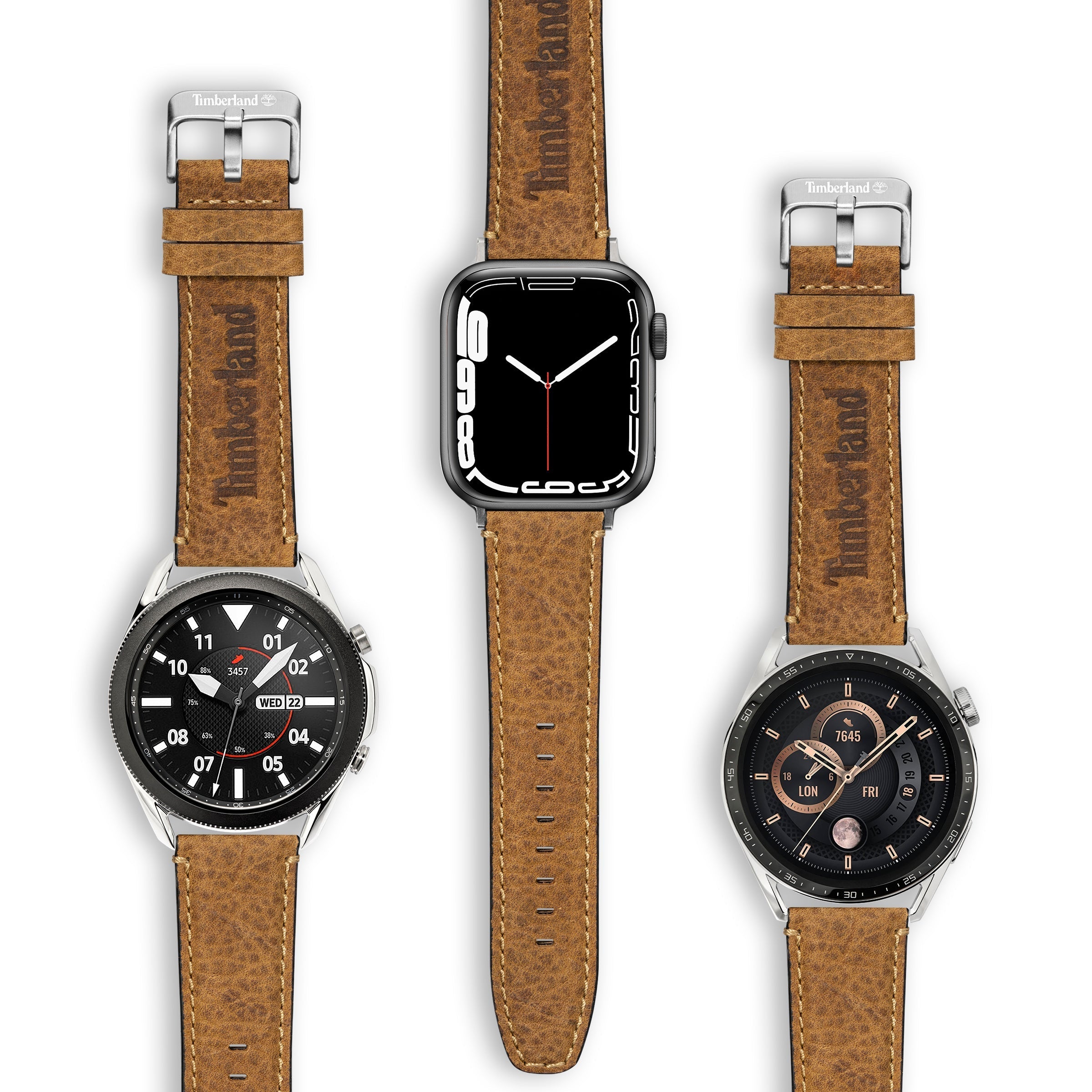  Timberland Barnesbrook Smart Watch Strap - Black - Bonton