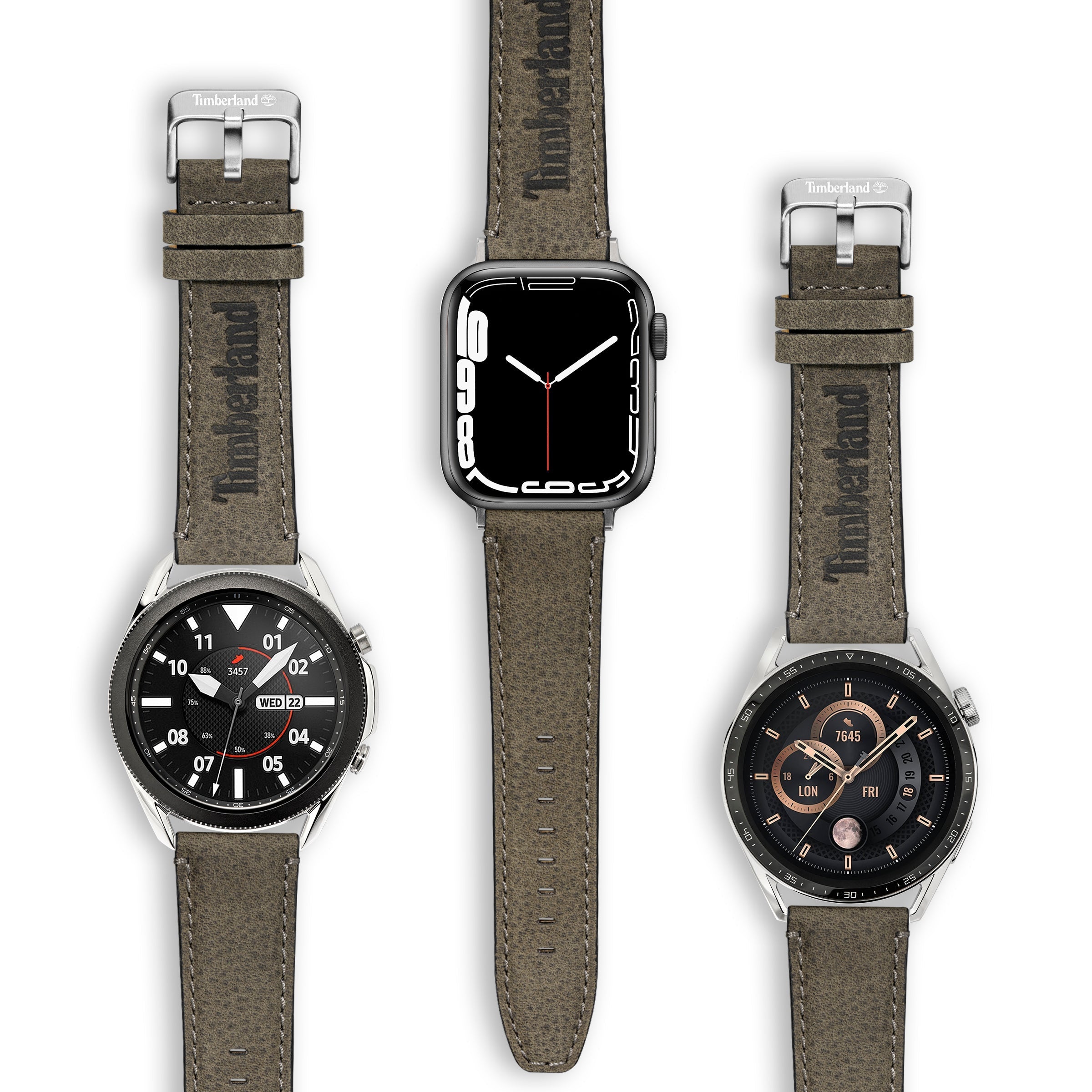  Timberland Barnesbrook Smart Watch Strap - Charcoal - Bonton