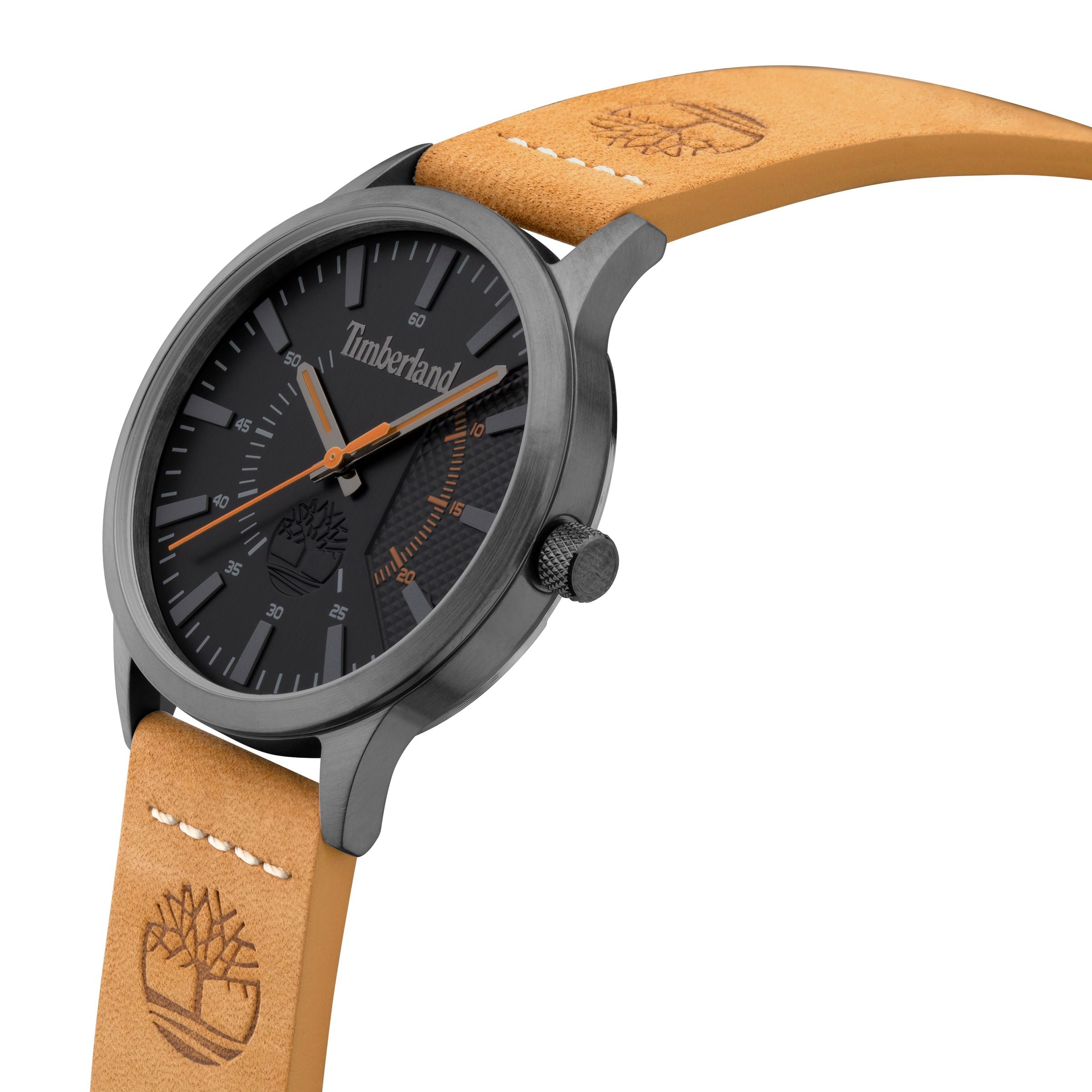  Timberland Timberland Hempstead Collection Men's Watch - Gunmetal / Wheat - Bonton