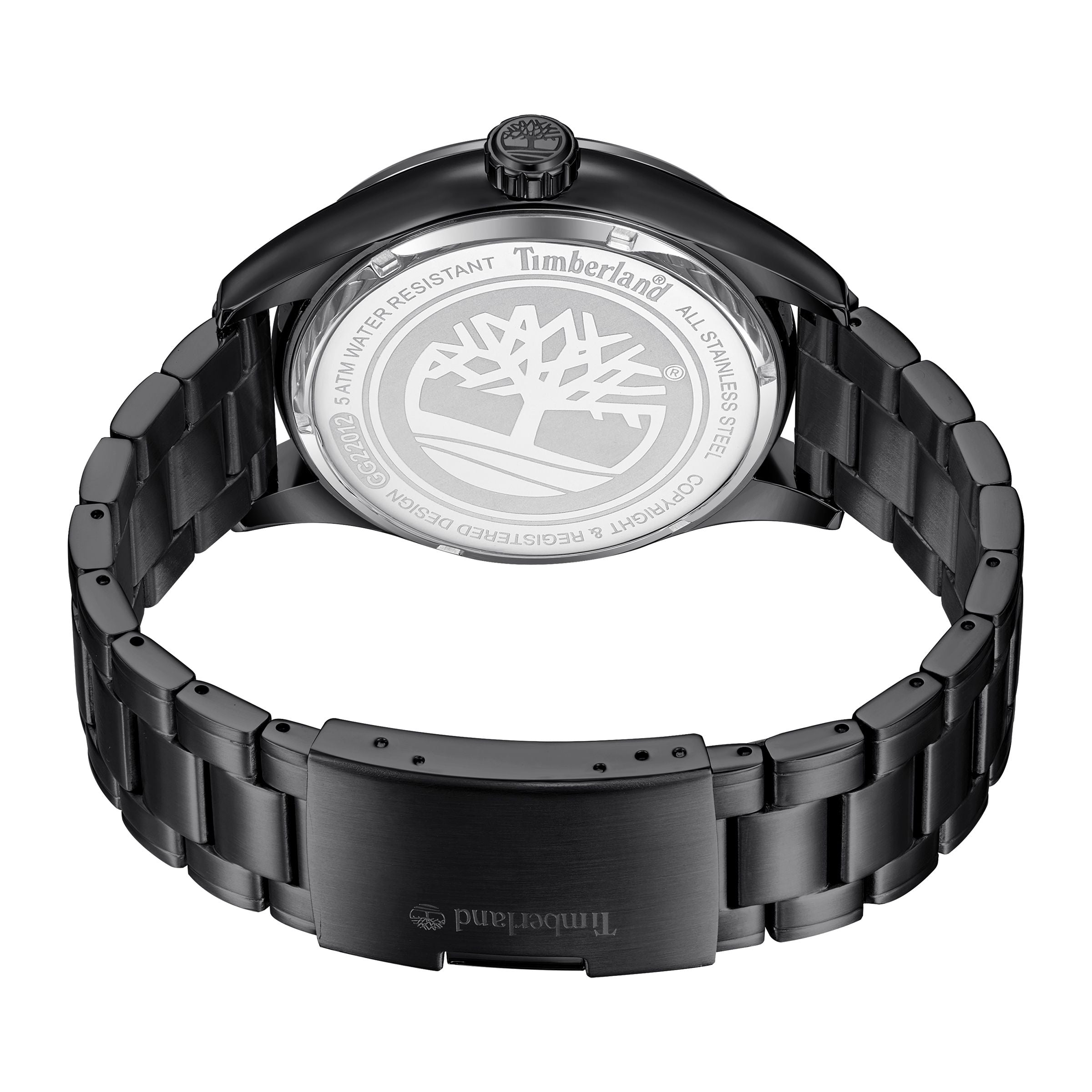  Timberland Calverton Men's Watch - Black / Black - Bonton