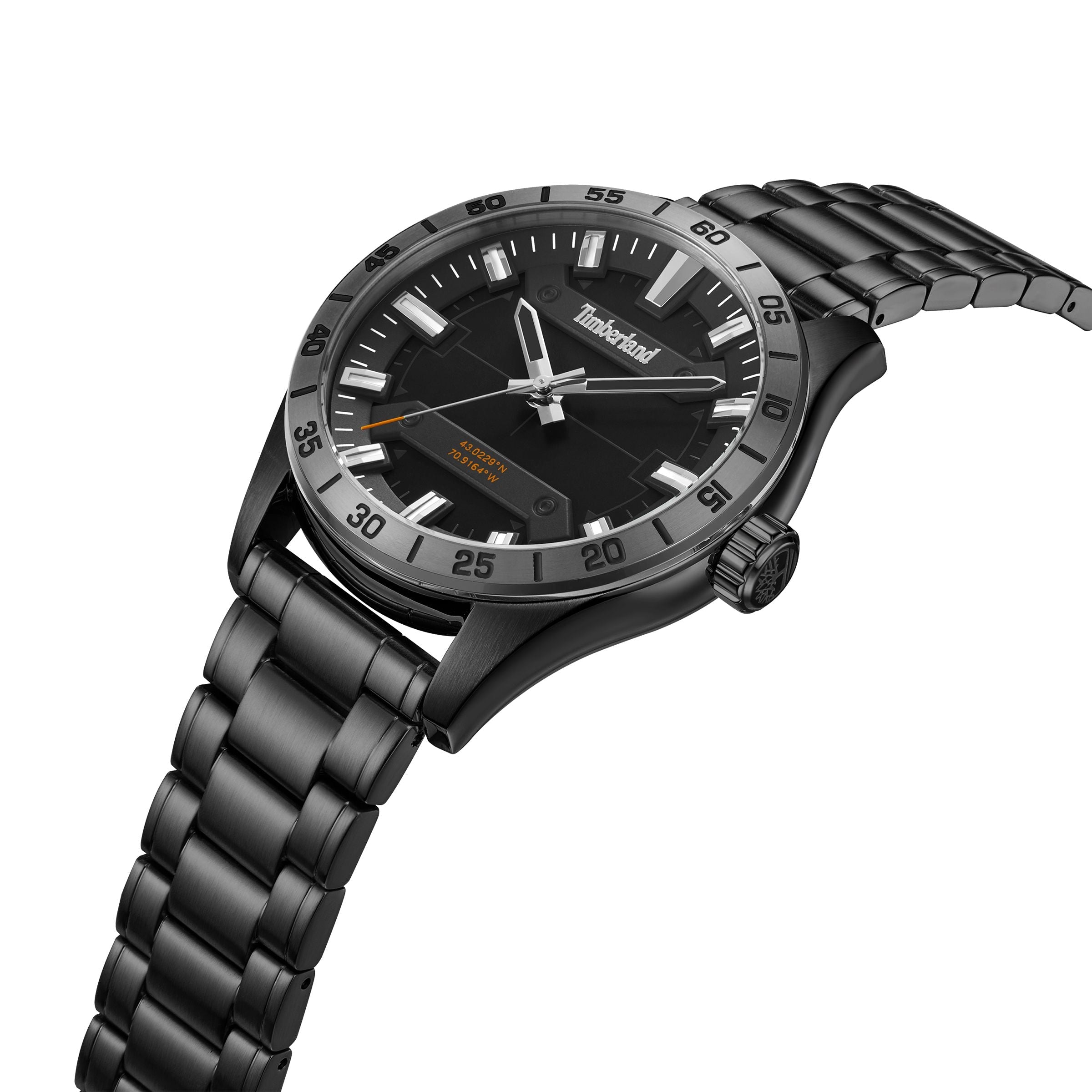  Timberland Calverton Men's Watch - Black / Black - Bonton