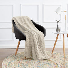 Cloud Sherpa Throw Ivory