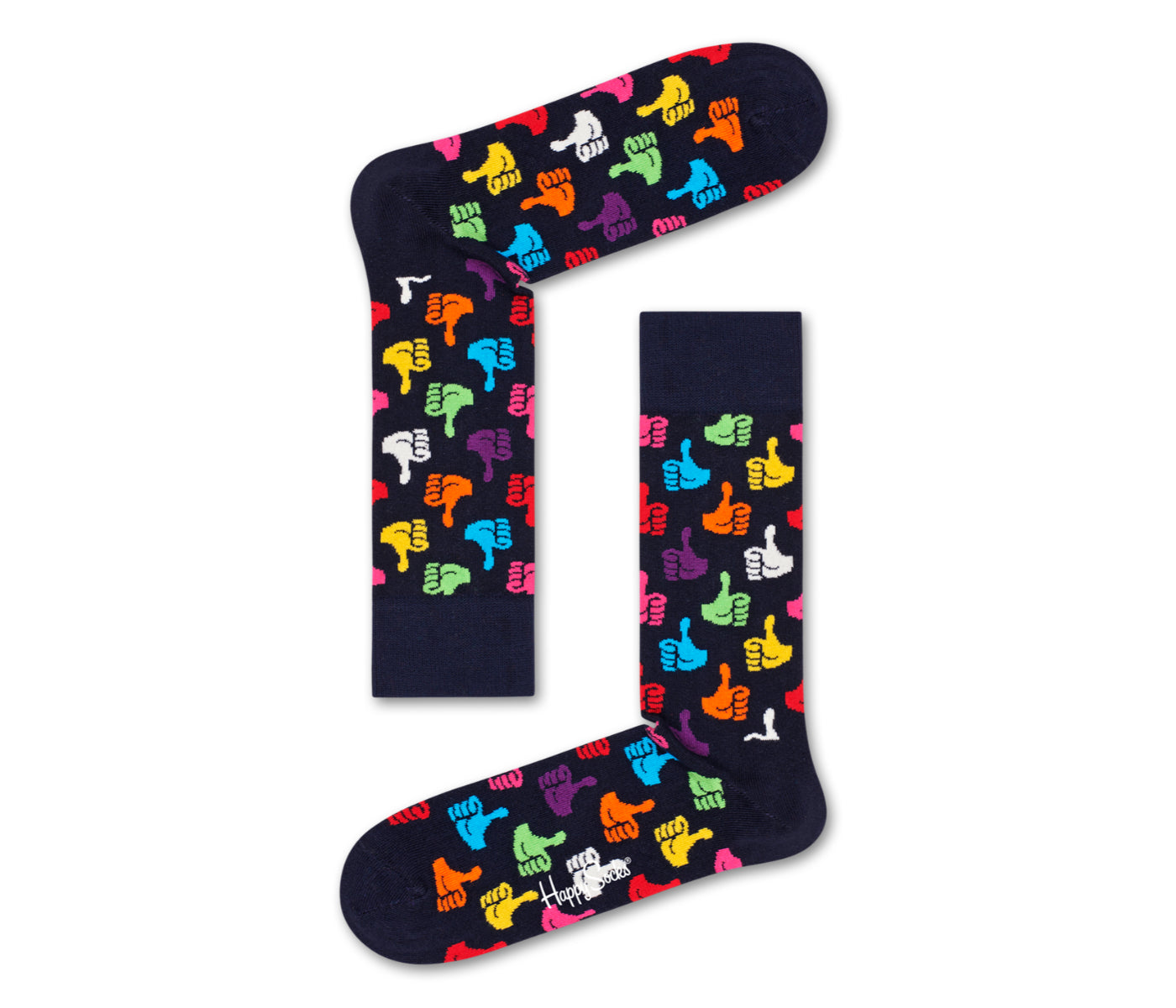  Happy Socks 2-Pack Classic Dog Socks Multi - Multi - Bonton