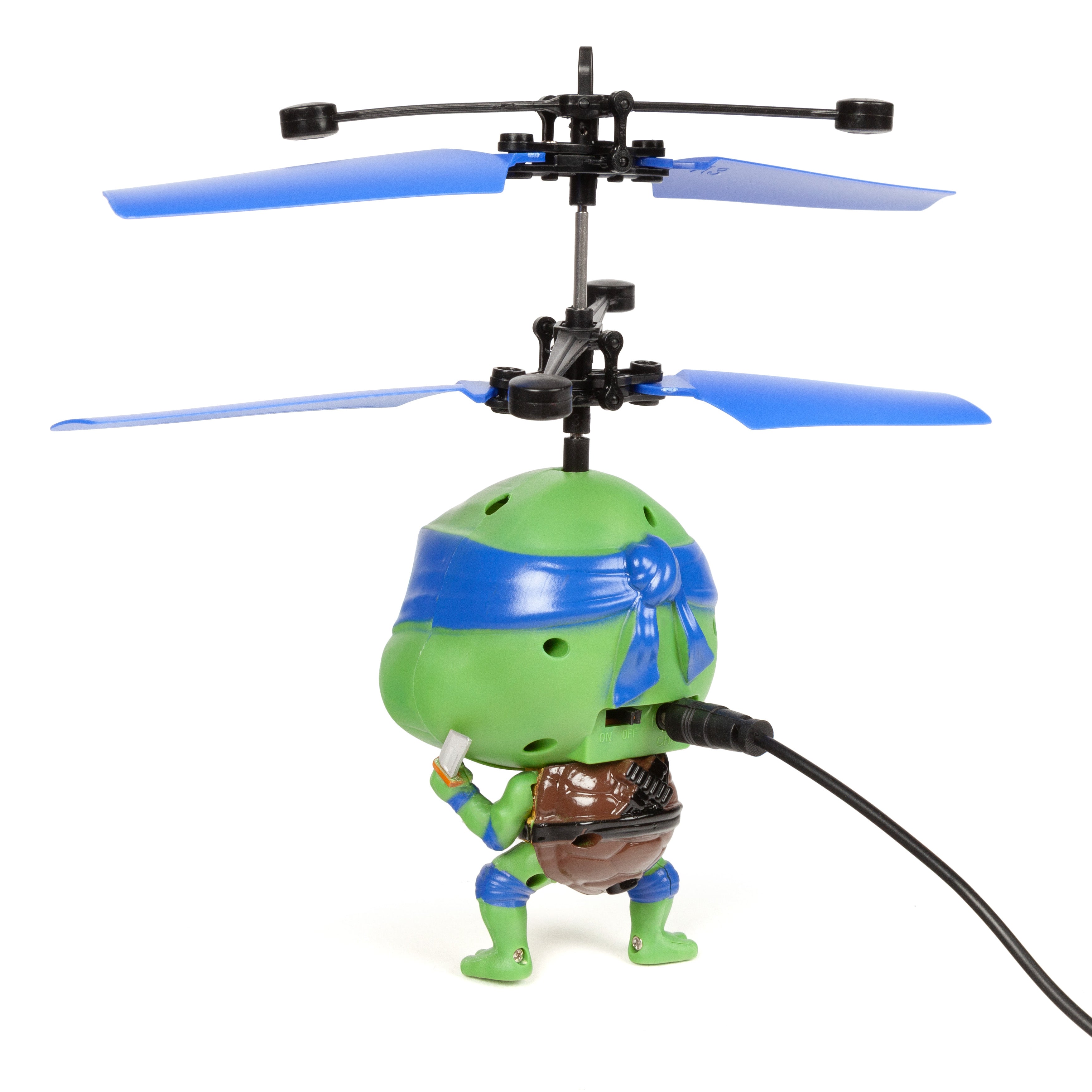  HobbyTron TMNT Mutant Mayhem Leonardo Big Head UFO - Default Title - Bonton