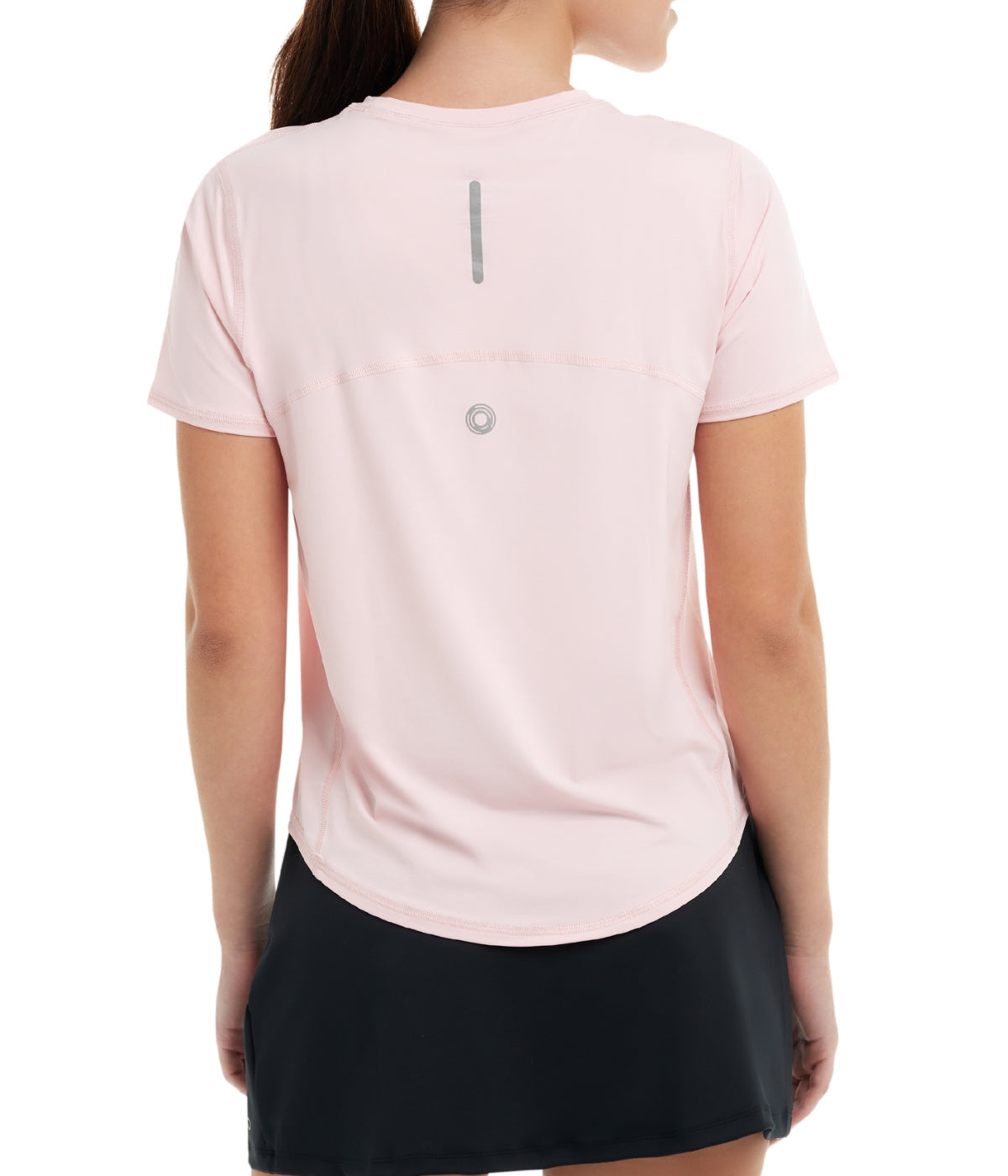  BloqUV BloqUV Women's UPF 50+ Sun Protection Short Sleeve Crew Top - Tickle Me Pink - Bonton