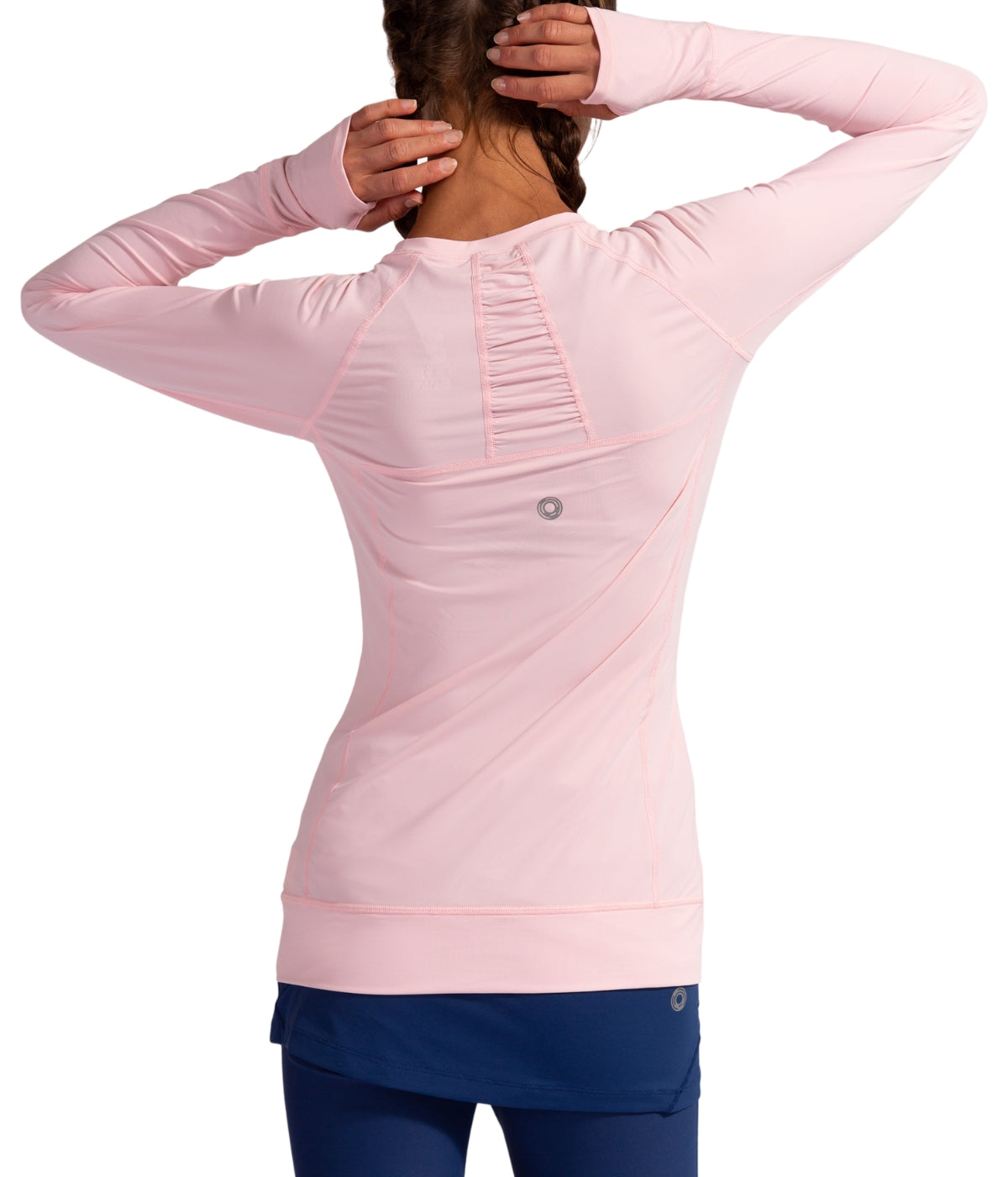  BloqUV BloqUV Women's UPF 50+ Sun Protection Pullover Top - Tickle Me Pink - Bonton