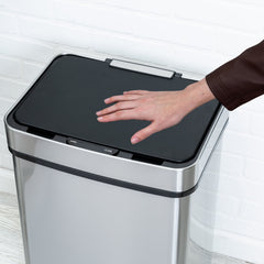 Motion Sensor Trash Can With Easy Bag Removal