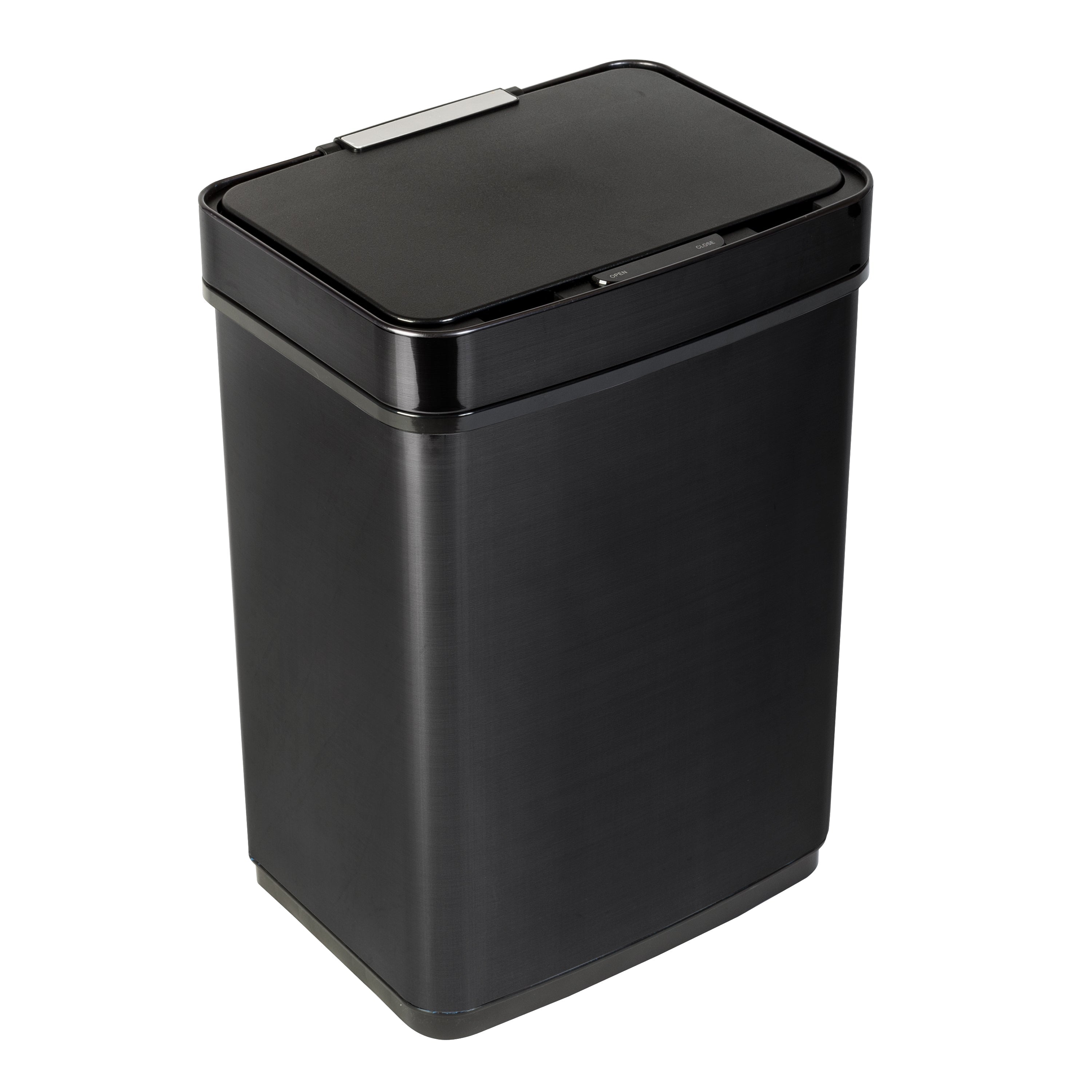  Honey-Can-Do Motion Sensor Trash Can With Easy Bag Removal - Black - Bonton