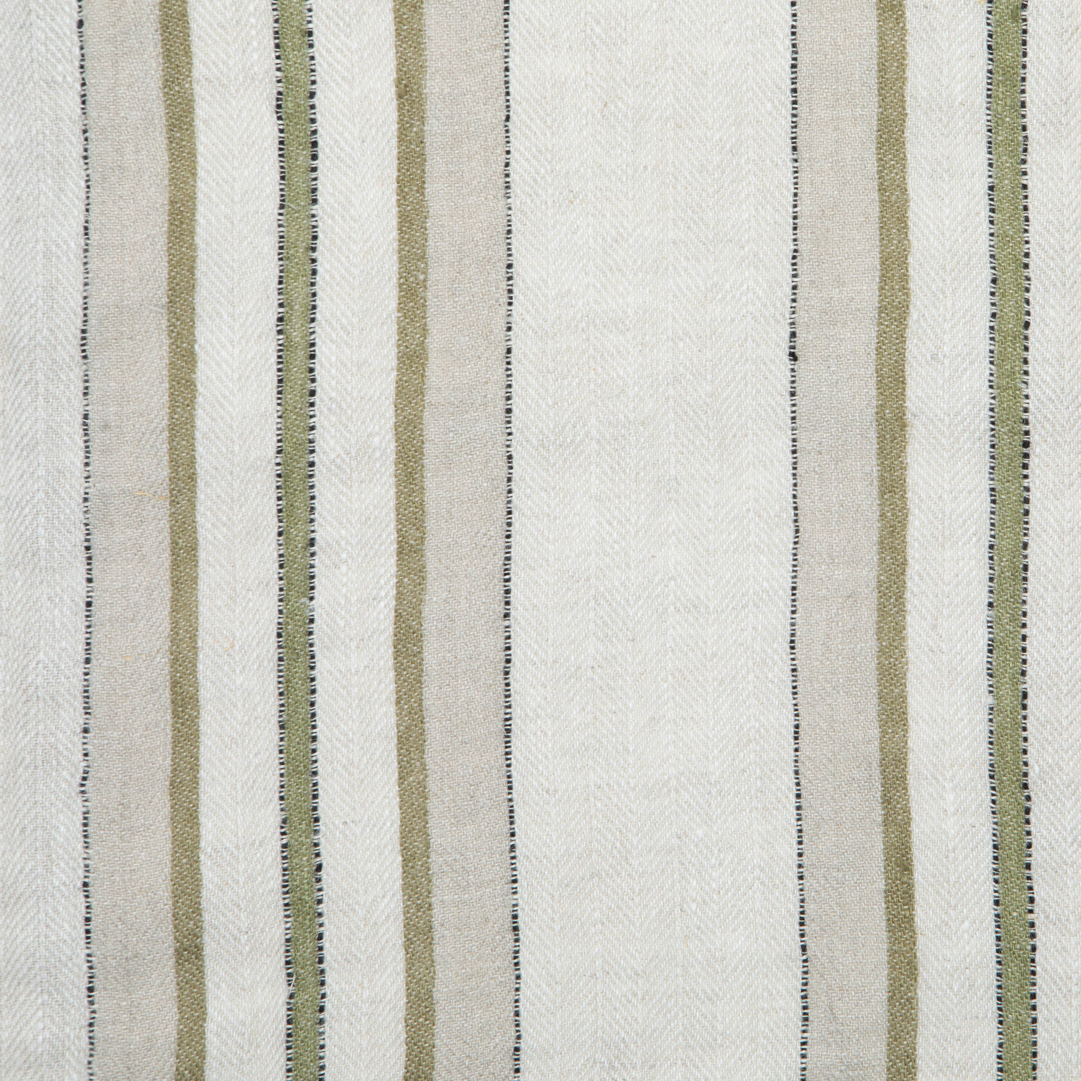  Caravan Trio Stripe Napkins 20x20 - Set of 4 - Natural Blue - Bonton