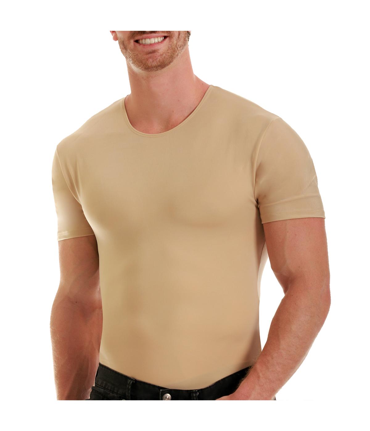  Insta Slim Men Short Sleeve Crewneck - Nude - Bonton