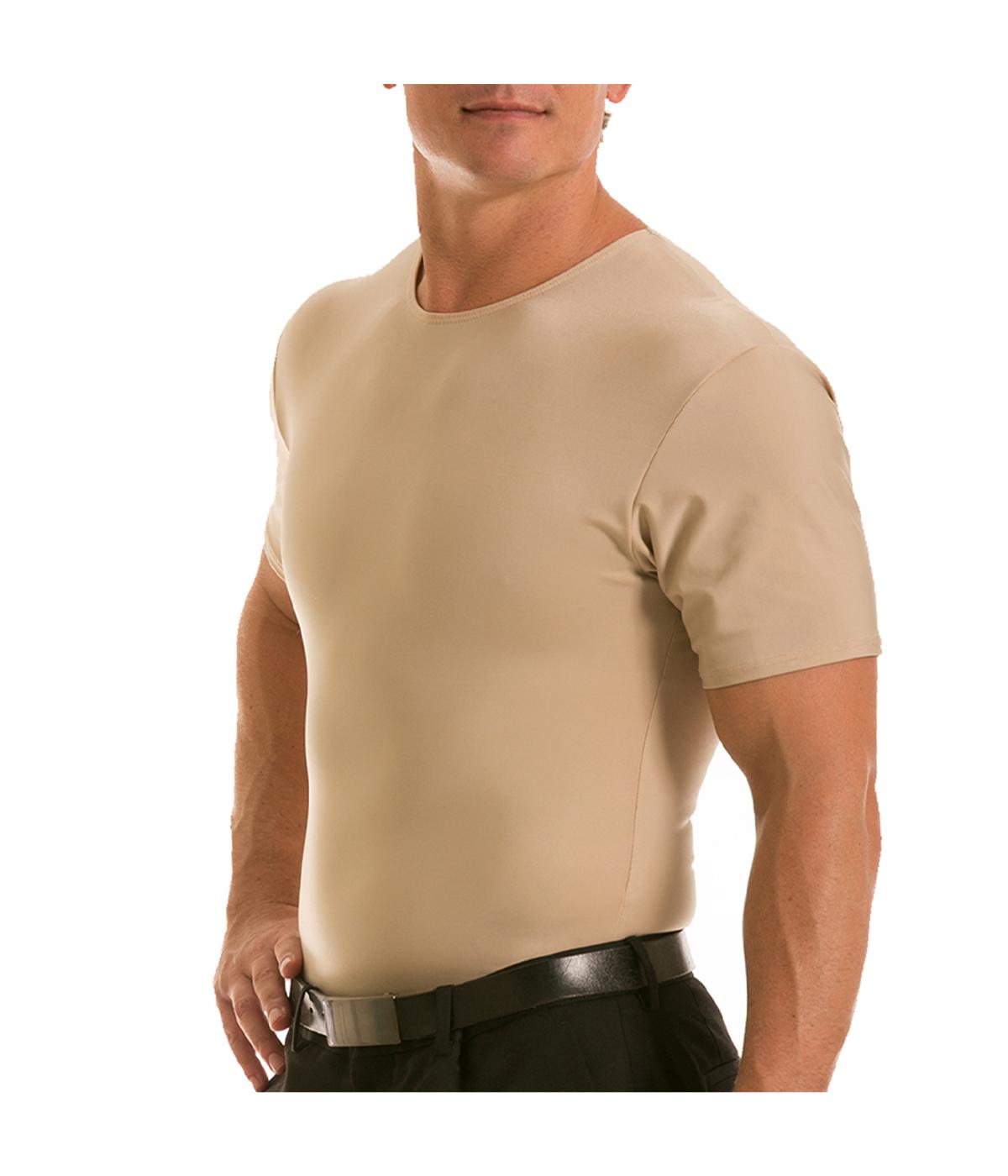  Insta Slim Men Short Sleeve Crewneck - Nude - Bonton