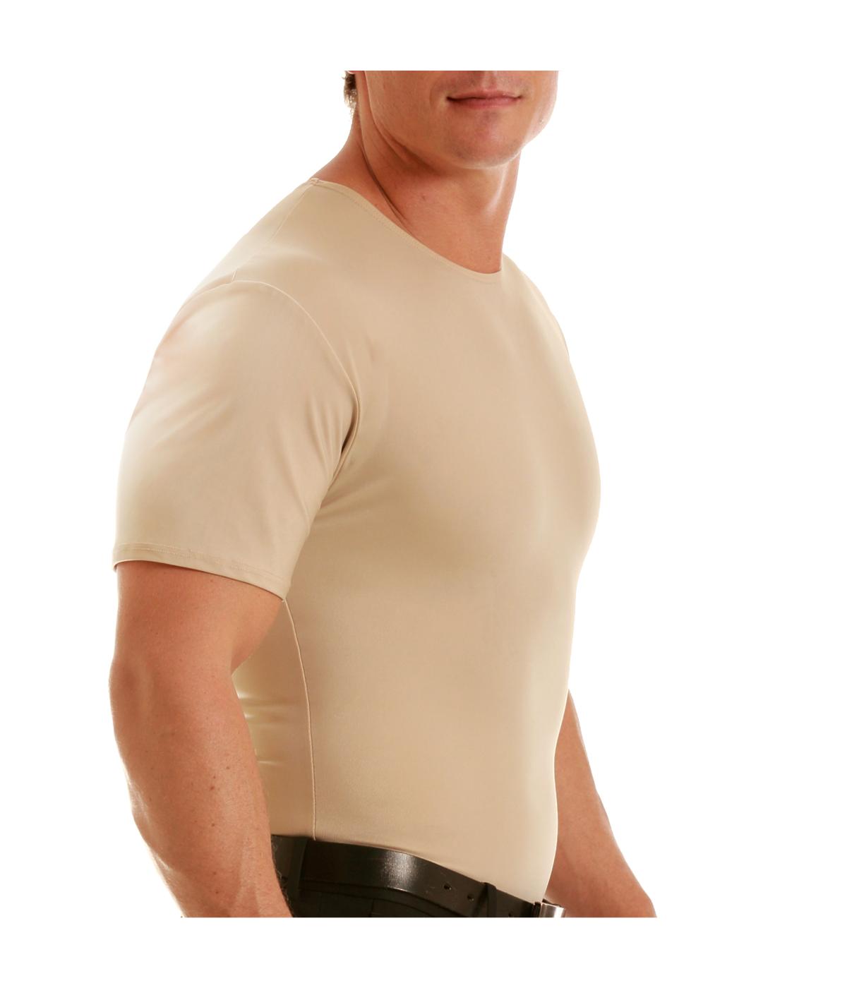  Insta Slim Men Short Sleeve Crewneck - Nude - Bonton