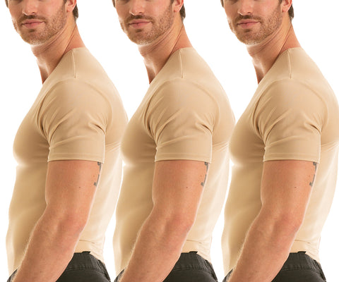 3-Pack Insta Slim Big &Tall Compression Crew Necks TS0003BT
