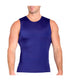  Insta Slim Men Sleeveless Crewneck Tank - Midnight Navy - Bonton