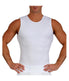  Insta Slim Men Sleeveless Crewneck Tank - White - Bonton