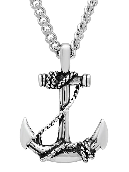 Stainless Steel Anchor Pendant