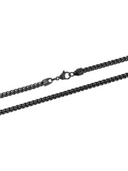 Stainless Steel Two Tone 24" Rope Chain