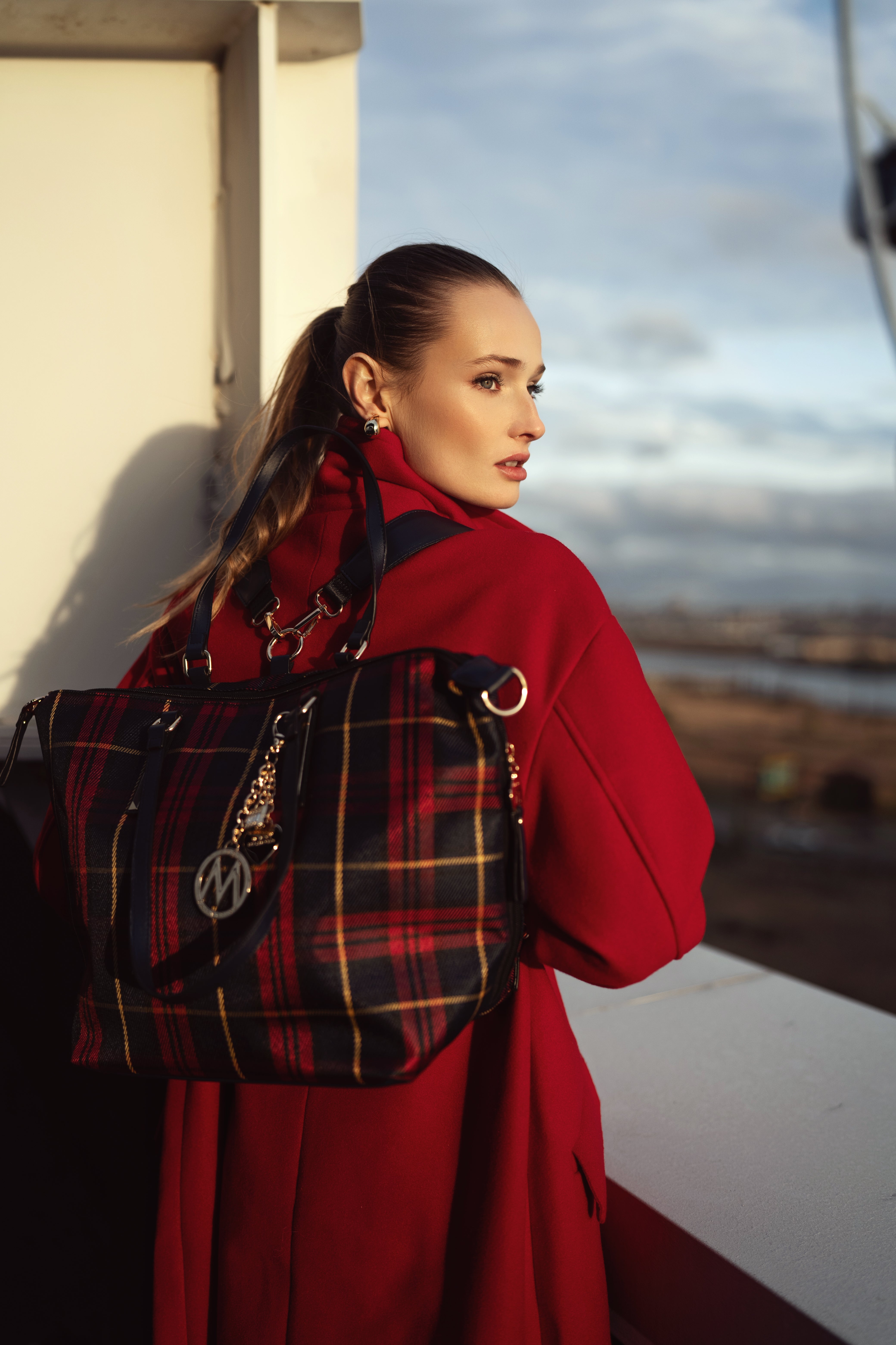  MKF Collection Layla Convertible Weekender - Olive - Bonton