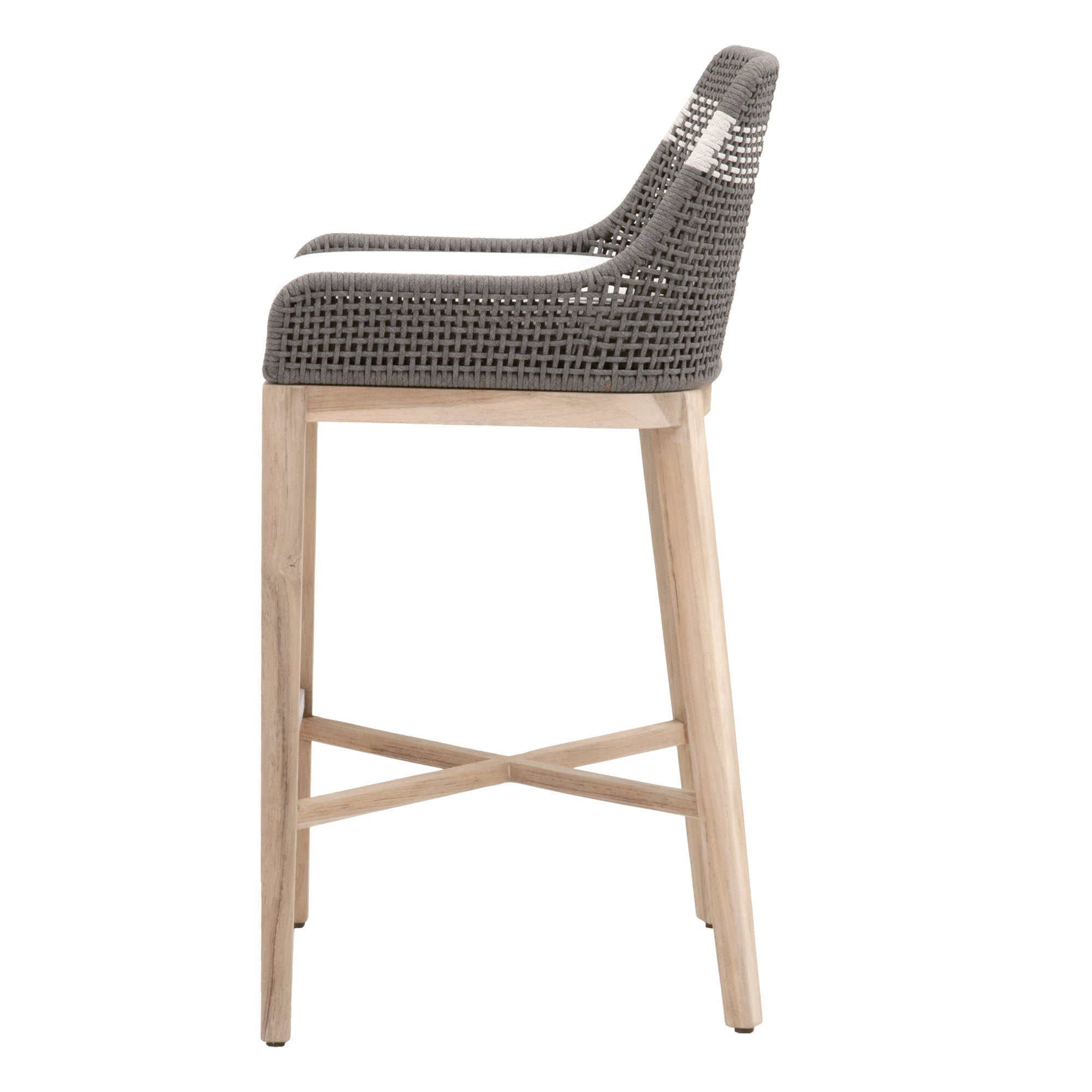  Essentials For Living Tapestry Outdoor Barstool - Dove - Bonton