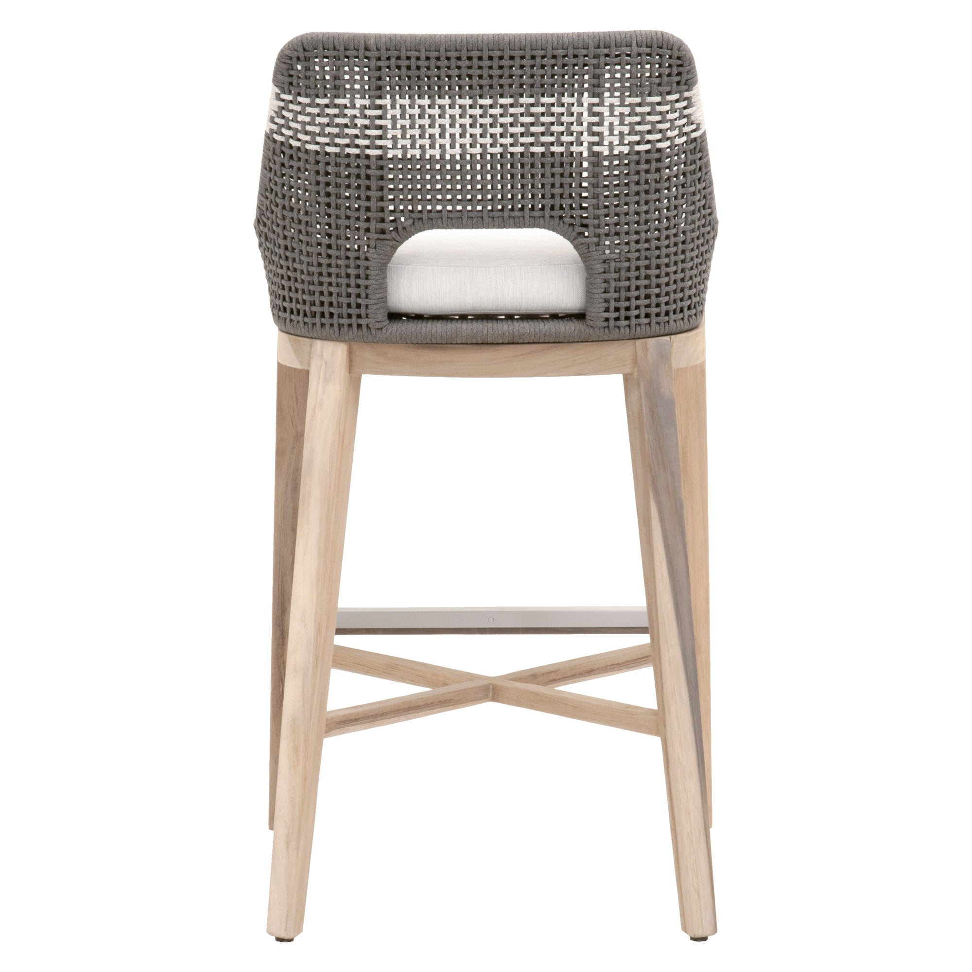  Essentials For Living Tapestry Outdoor Barstool - Dove - Bonton