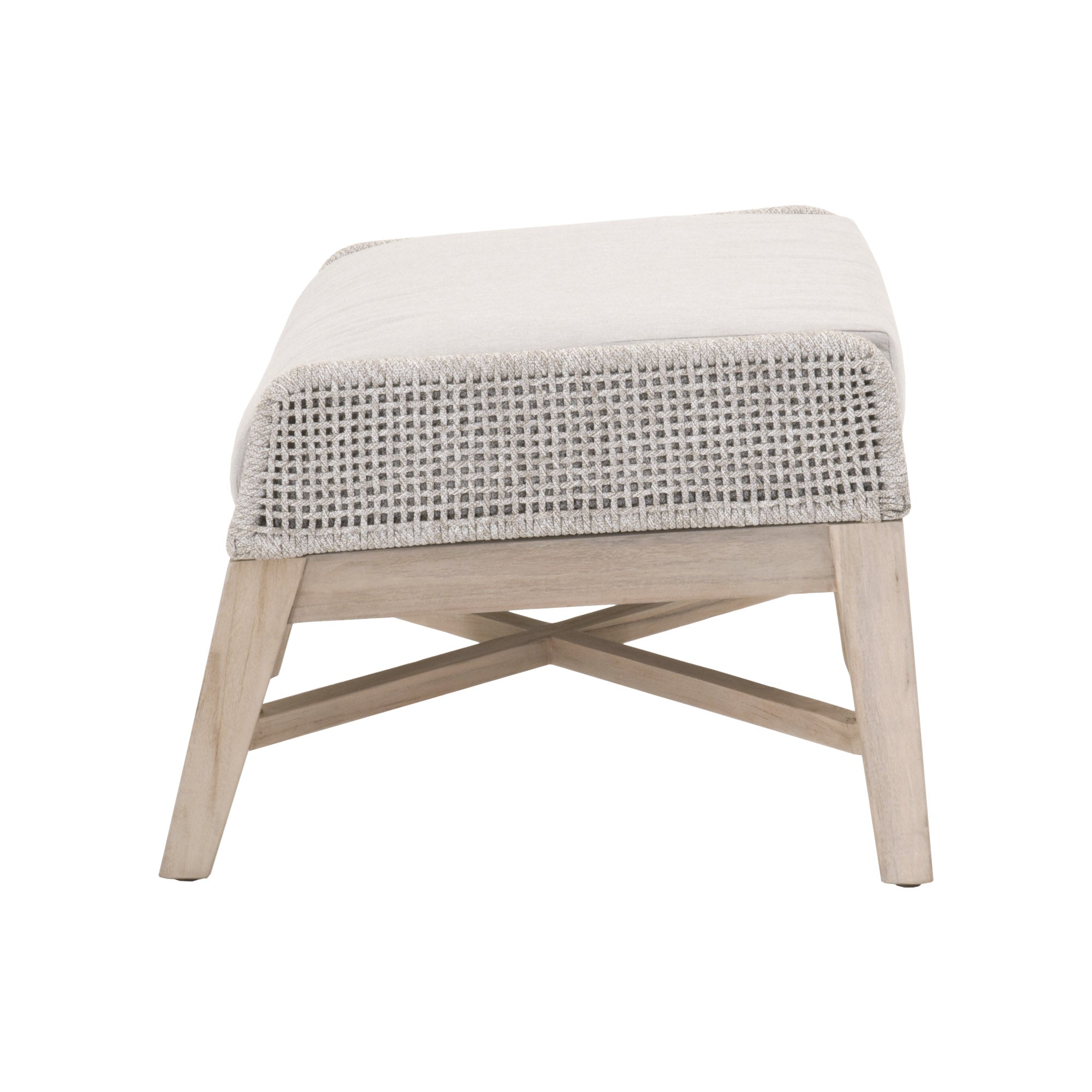  Essentials For Living Tapestry Outdoor Footstool - Taupe - Bonton