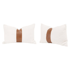 The Split Decision 20" Essential Lumbar Pillow, Set of 2