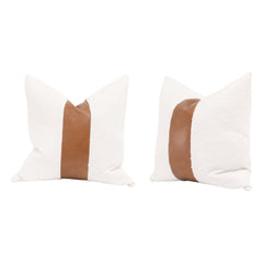 The Split Decision 20" Essential Pillow, Set of 2