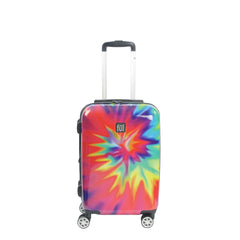 Tie-dye Swirl 20" Expandable Spinner Rolling Luggage