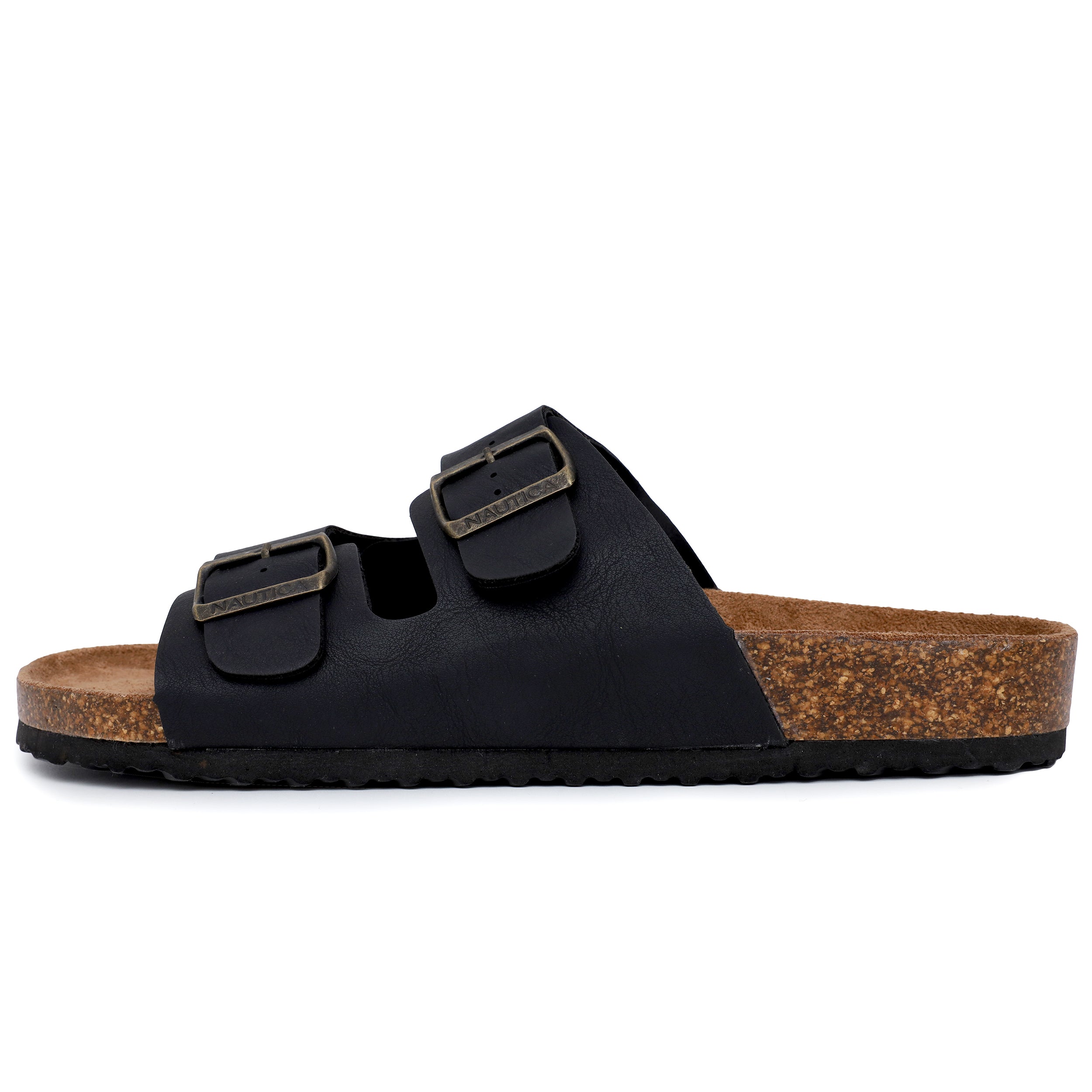  Nautica Triun Slip on Sandal - Black/Tumbled - Bonton