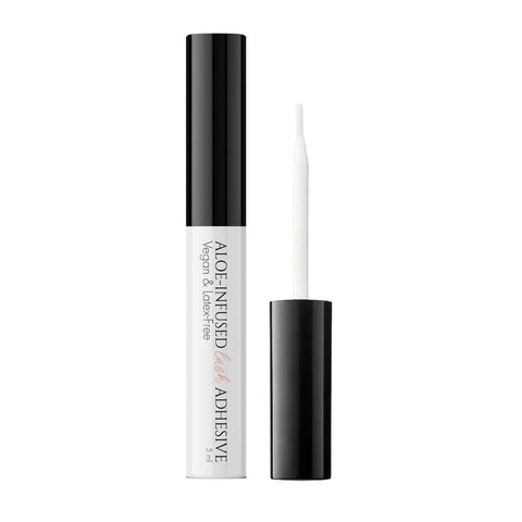 The aloe-infused lash adhesive included in the A Touch of Heaven Lash & Glue Bundle by True Beauty Lashes, designed for gentle and effective lash application.