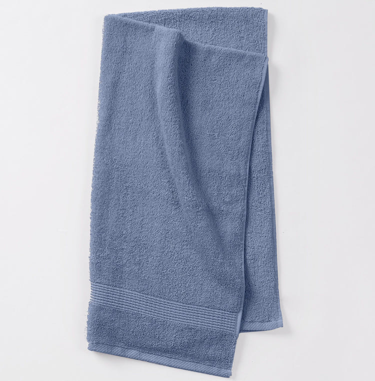 Antimicrobial 6 Piece Towel Set Blue