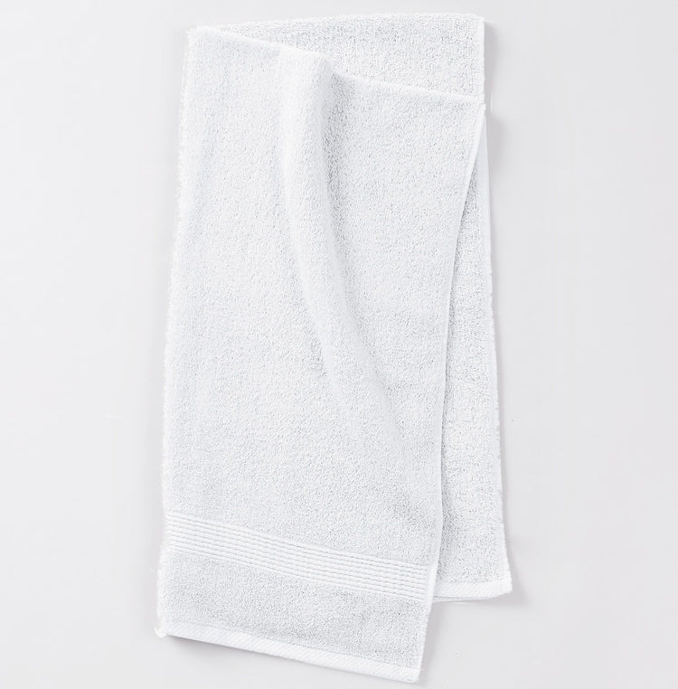 Antimicrobial 6 Piece Towel Set White